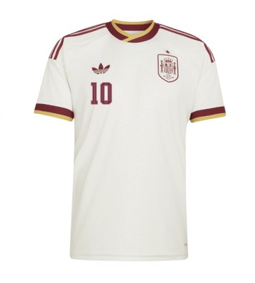 Spanien Dani Olmo #10 Udebanetrøje VM 2026 Kortærmet